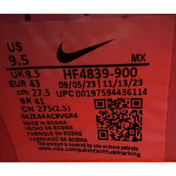 Nike Phantom Luna 2 Elite FG Electric Pack HF4839-900 Soccer Men's 9.5 New - Picture 3 of 16